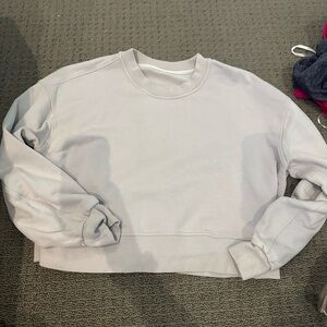 lululemon athletica Gray Sweatshirt